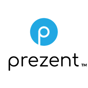 Prezent AI logo.