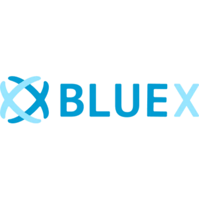 BlueX Trade logo.